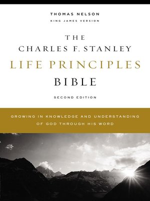 cover image of KJV, Charles F. Stanley Life Principles Bible